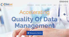 Desktop Screenshot of clinion.com